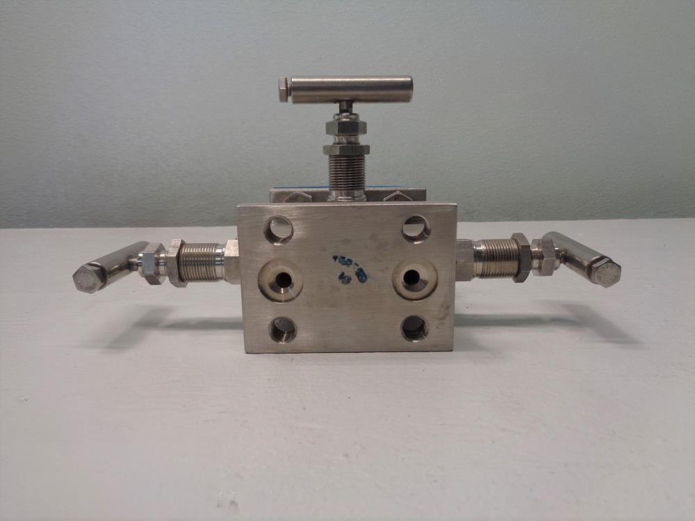 Anderson Greenwood Manifold Valve, 316SS, 6000 PSI, #M4AHIS